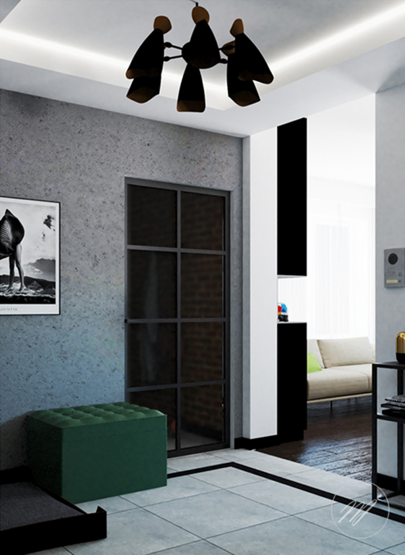 房屋室内设计一丨波兰弗罗茨瓦夫-10