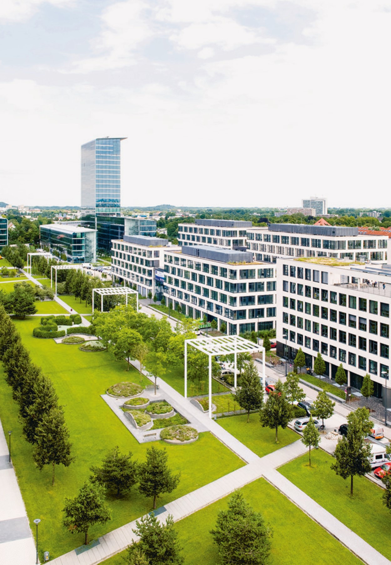 慕尼黑中央公园 | 高山元素融入城市景观-13