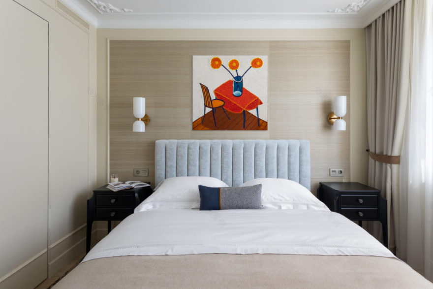 50平米两居室公寓翻新设计丨俄罗斯莫斯科丨安娜和德米特里·科罗布科-16