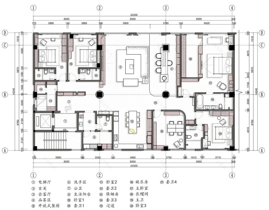 汕头 327㎡自建房住宅丨中国汕头丨NewOneDesign 新一设计-59