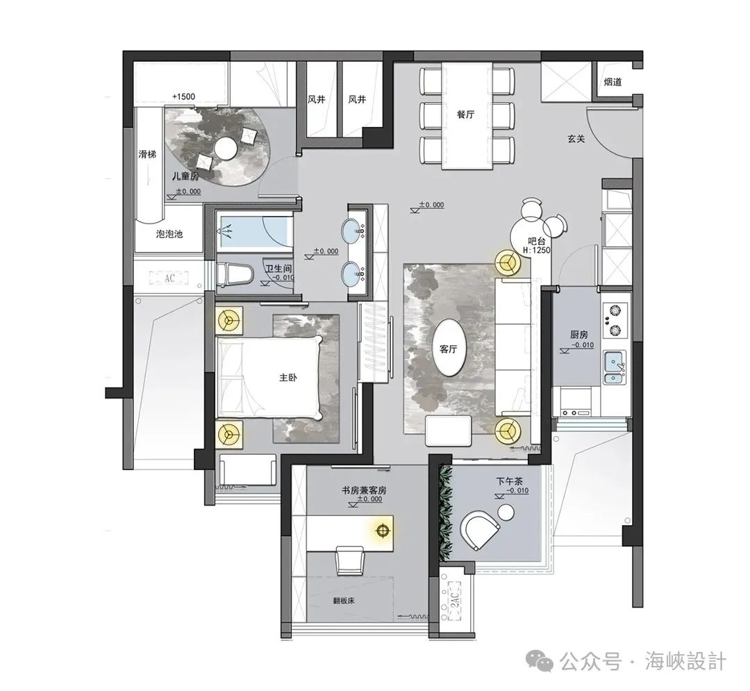 重庆·彭水乌江门样板间丨中国重庆丨上海高迪建筑工程设计有限公司-62