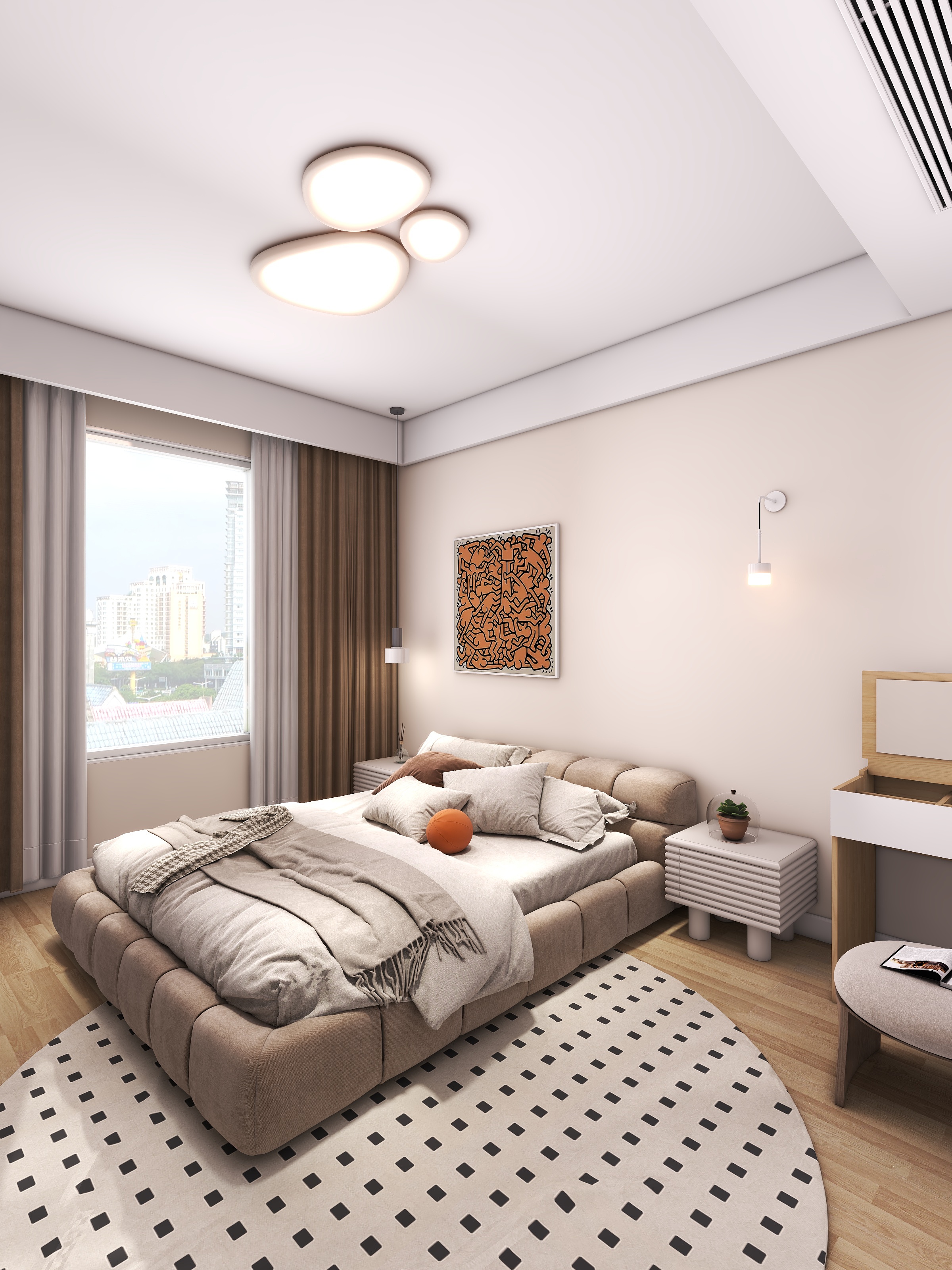 四川邻水星辰壹号（105平方现代简约三居室）-34