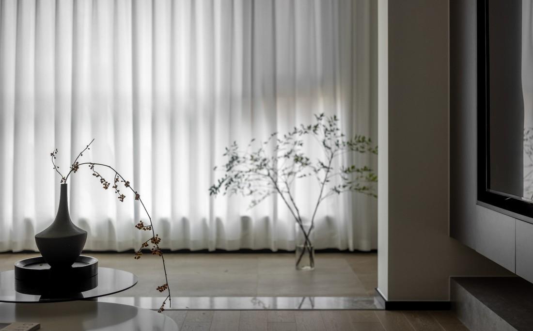 黑白灰邂逅原木色的家-21