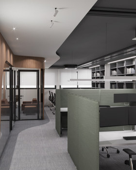 Office renderings, for Yiannis Stamou Architect