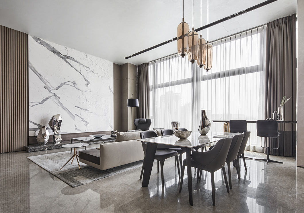 杭州星耀中心大平层住宅丨中国杭州丨GFD 杭州广飞室内设计事务所-33