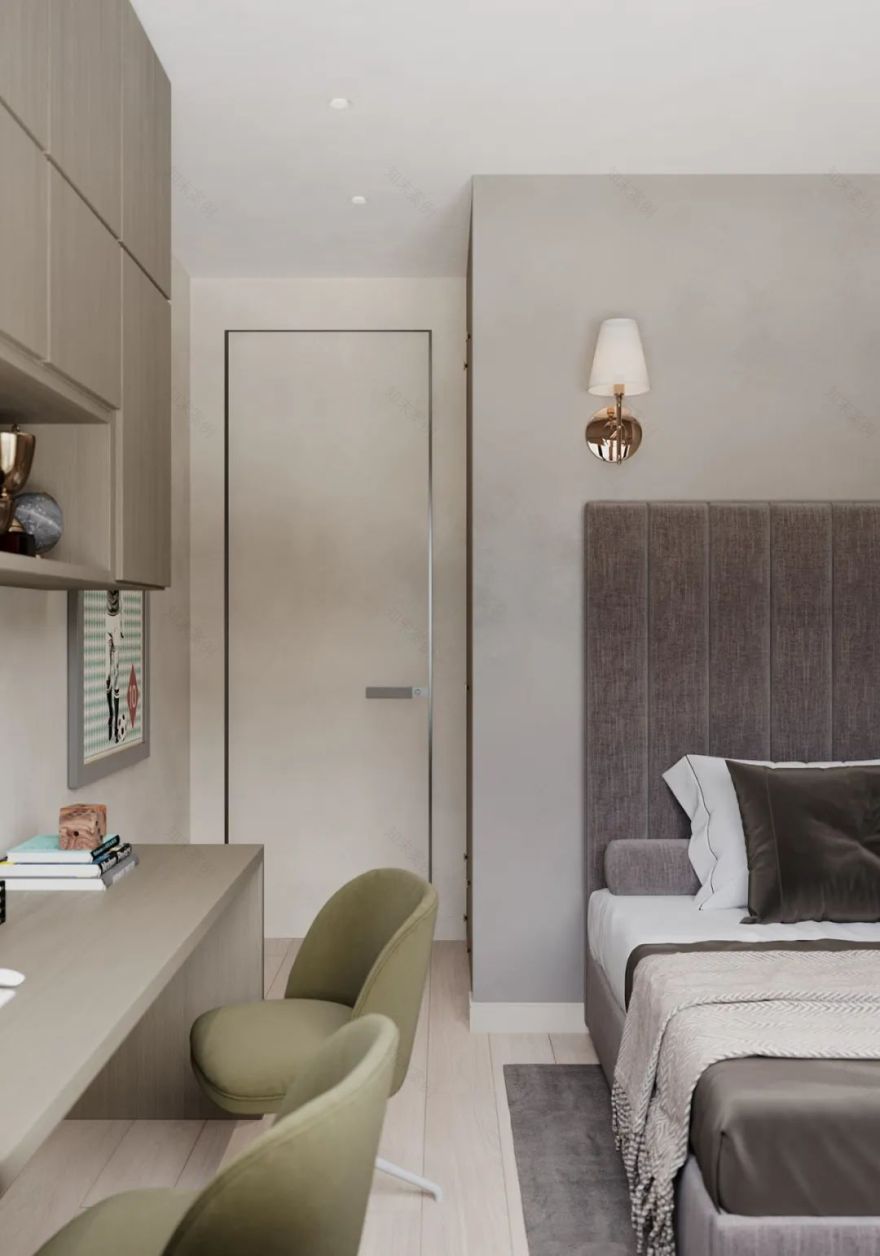 高级灰金属风格住宅丨俄罗斯丨俄罗斯圣彼得堡设计师 Gavriil Verbitsky-35