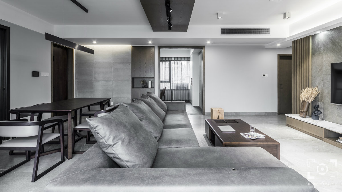 长沙平层艺术空间 | 鸿扬家装的现代设计魅力-9