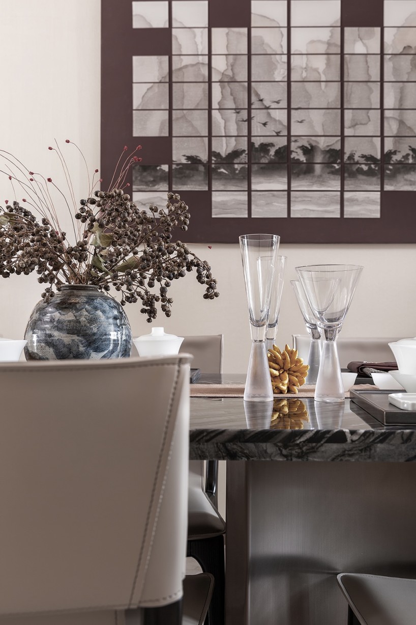 山西太原远大凤玺湾样板间——现代中式风格-1