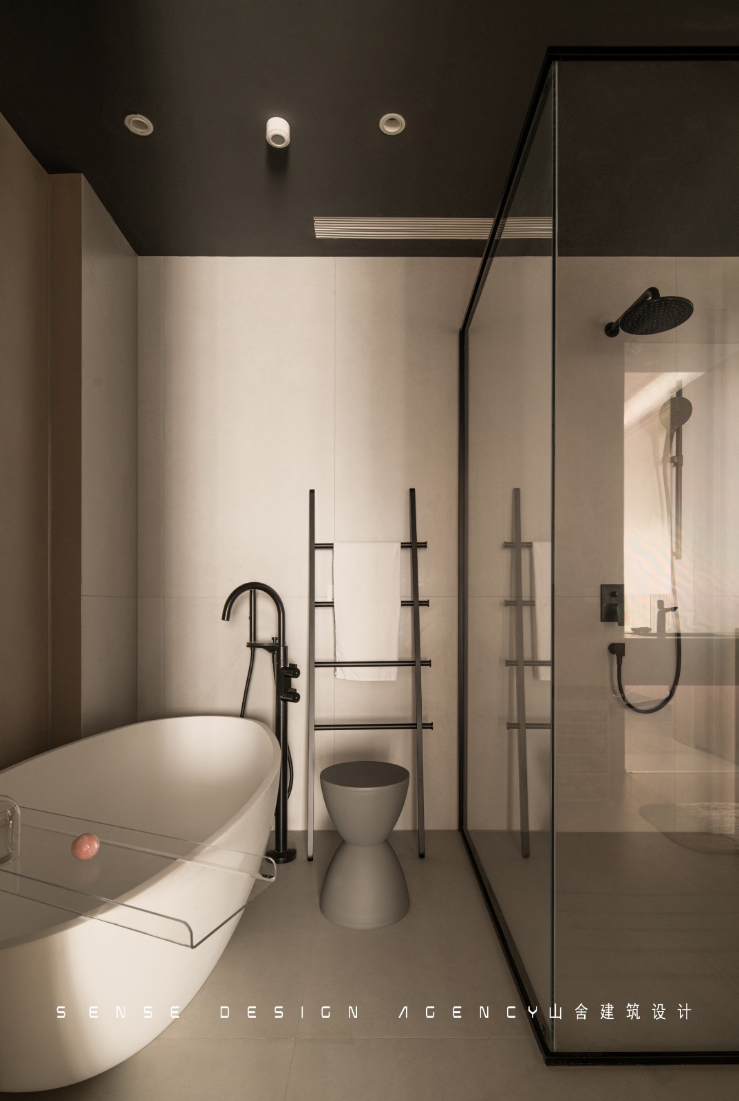 低调“微水泥”与中古家具的新玩法-28