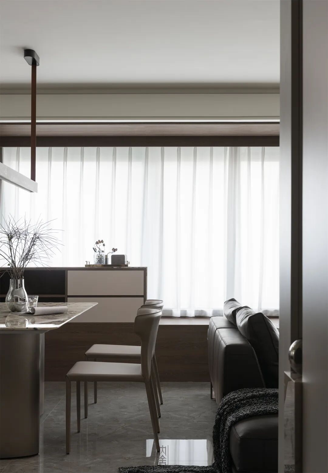 内舍软装丨139㎡意式风住宅，简而有序，勾勒摩登意式生活美学！-21