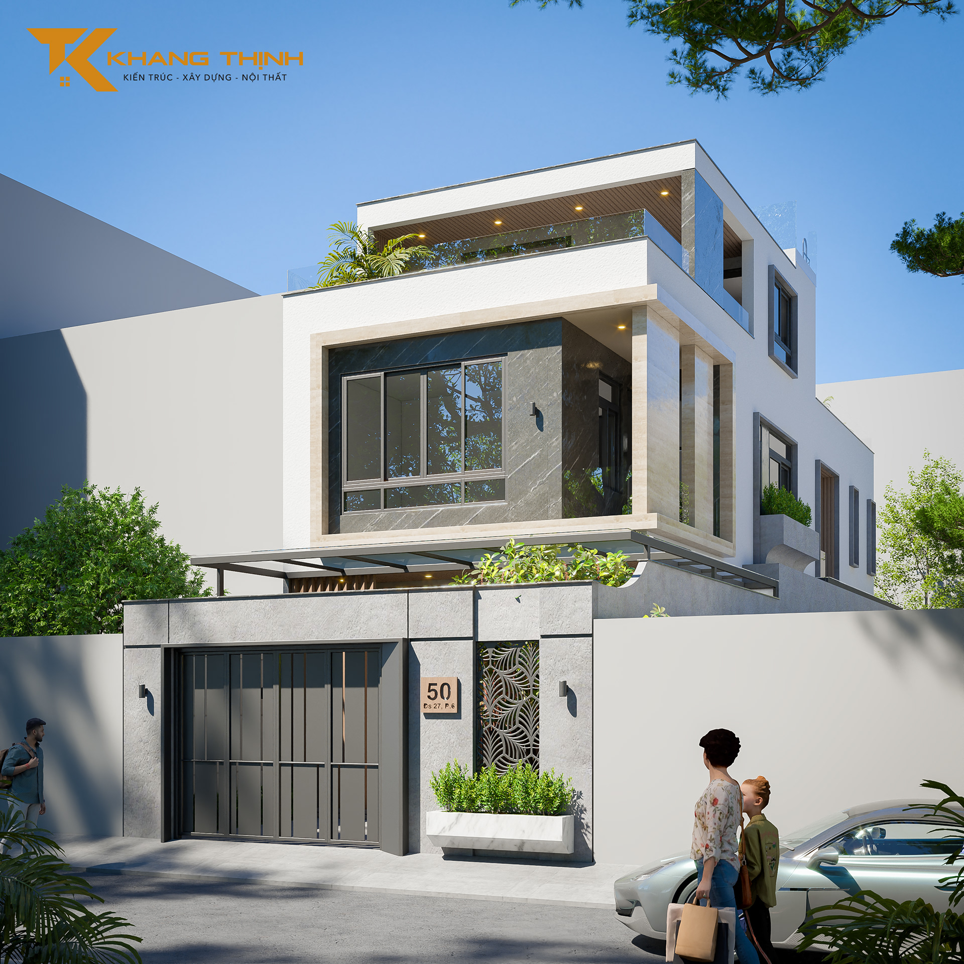 独栋别墅丨KHANG THINH-1