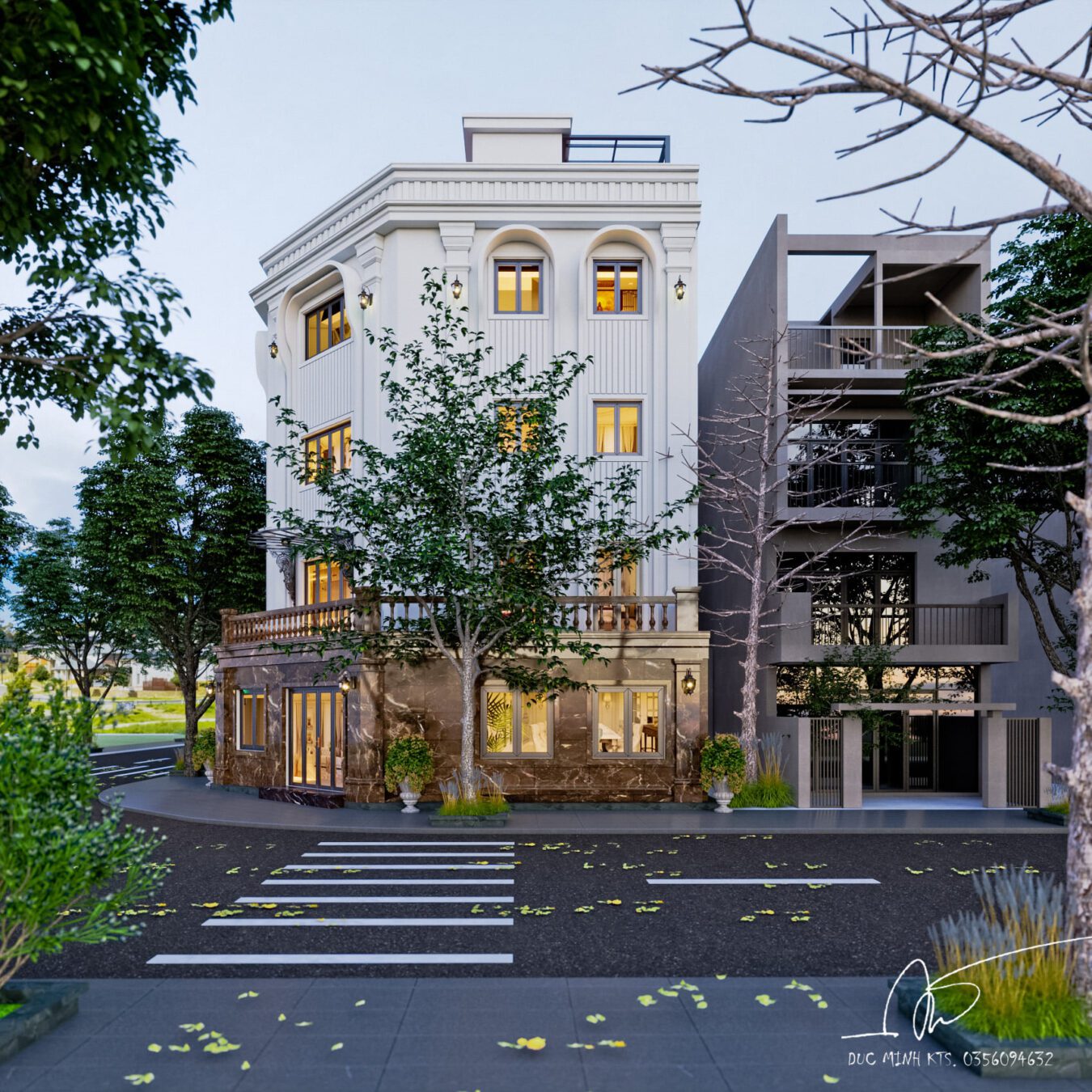 免费的SketchUp房屋外部模型丨Do Duc Minh-2