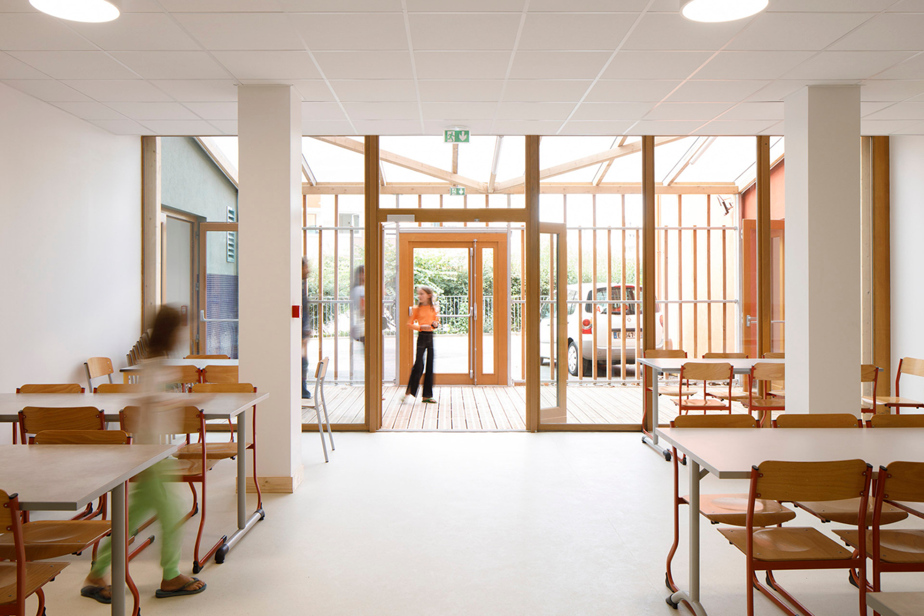 巴黎附近一所小学的翻新项目丨法国丨SOL architecture et urbanisme-47