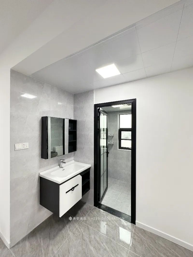 127㎡三房改四房完工案例丨禾宇速装-33