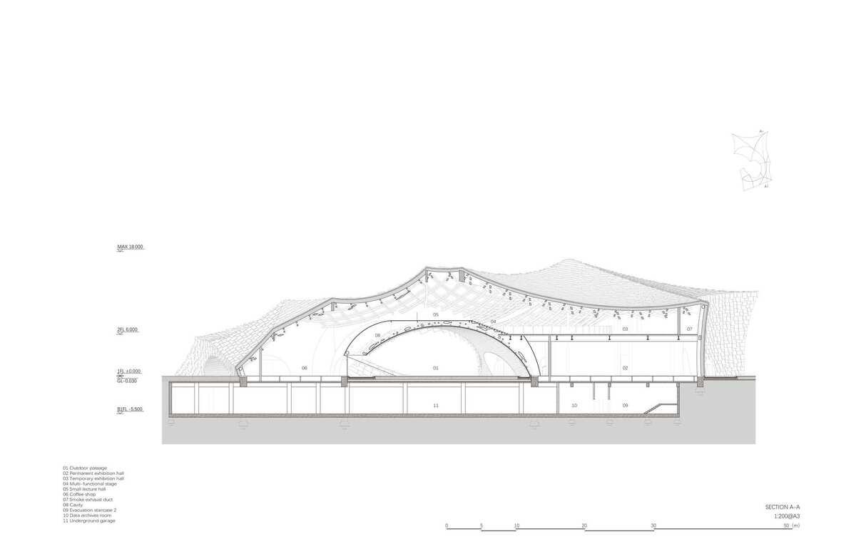 UCCA陶美术馆丨隈研吾建筑都市设计事务所-43