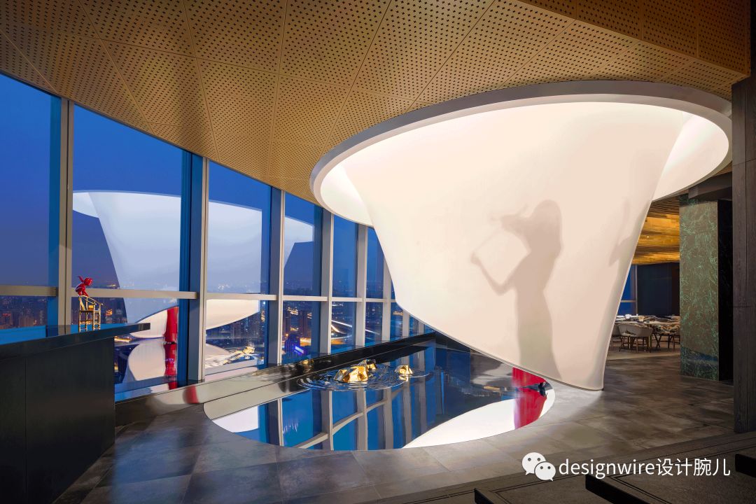 RSAA/庄子玉工作室新作 | 西安“云顶 57”餐厅,古今交融的艺术空间-10