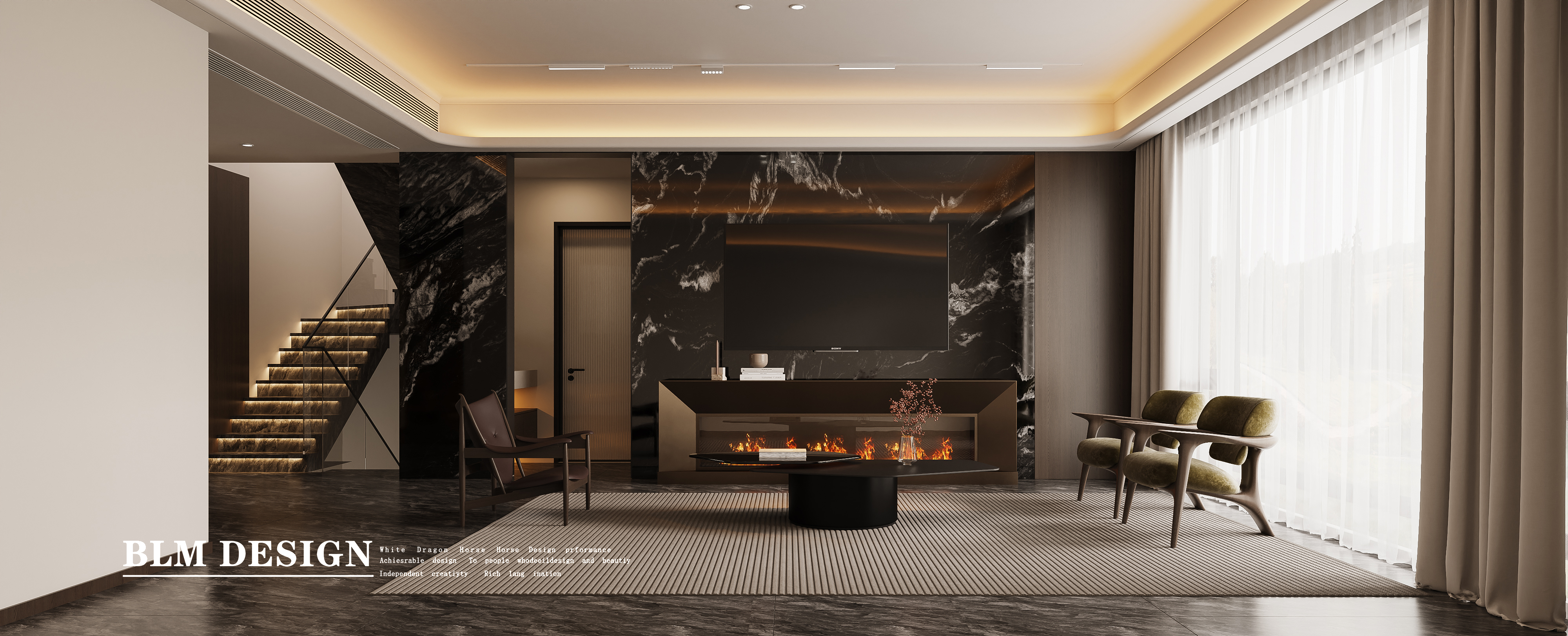 老钱风别墅家装案例-4