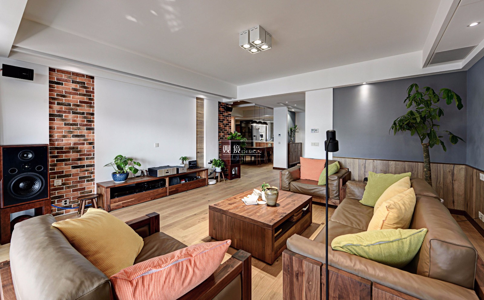 253㎡轻北欧 观境设计-8