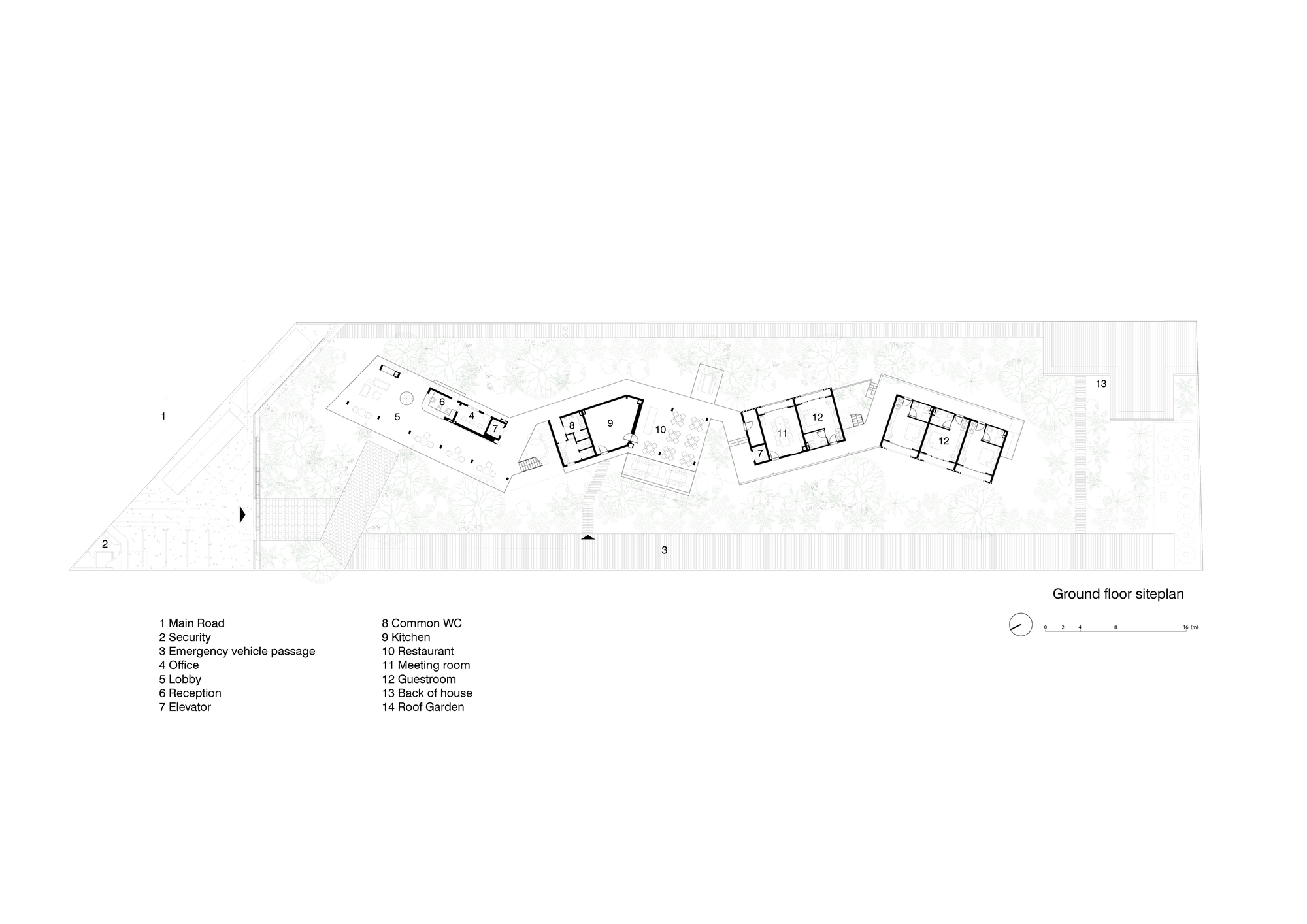 槟椥酒店丨越南丨Sanuki Daisuke architects-16