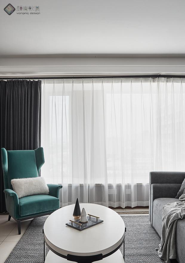 闺蜜共享的温馨空间,自由舒适的灰色调设计-2