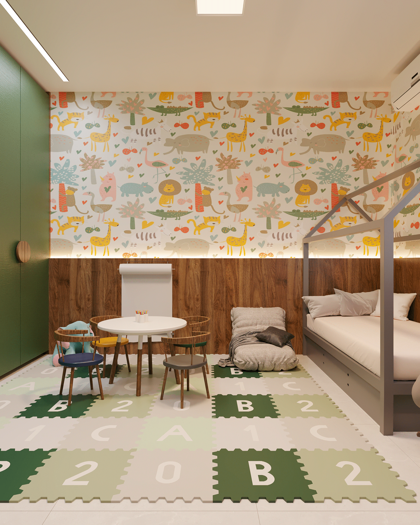 儿童房设计  约翰丨Bertha Bettoni 建筑事务所-1