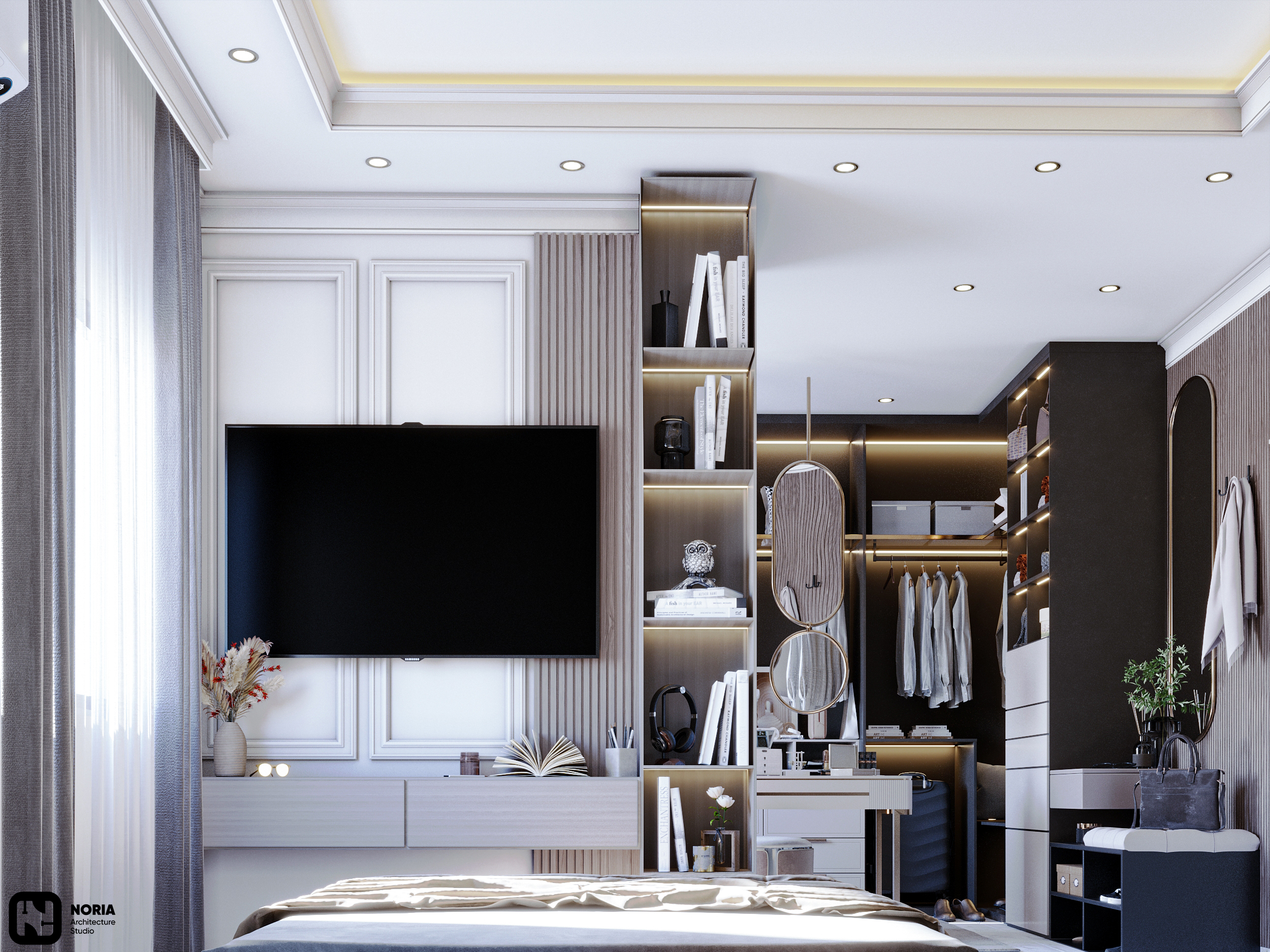 主卧室
更衣室-10