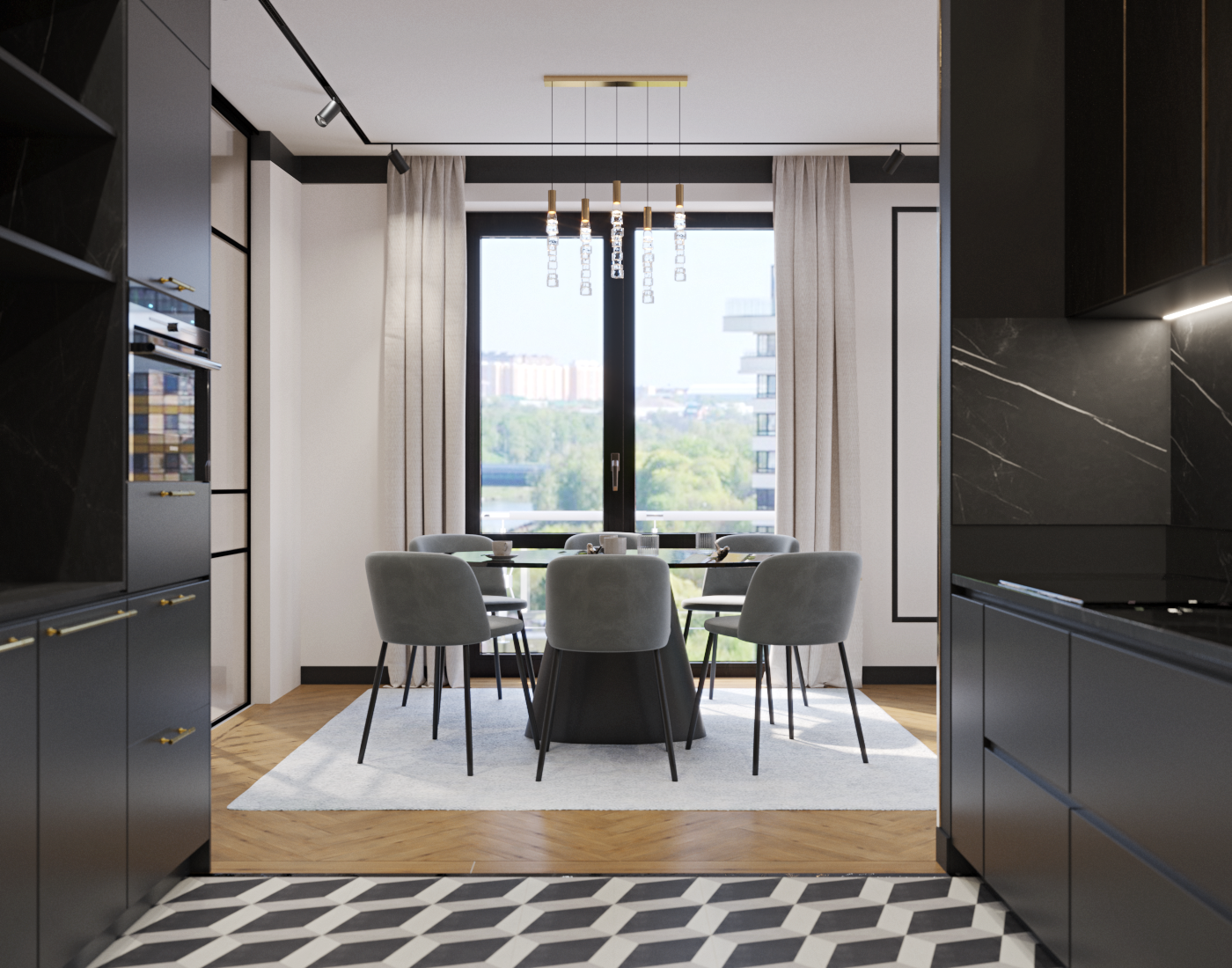 Проект квартиры 100м2-2