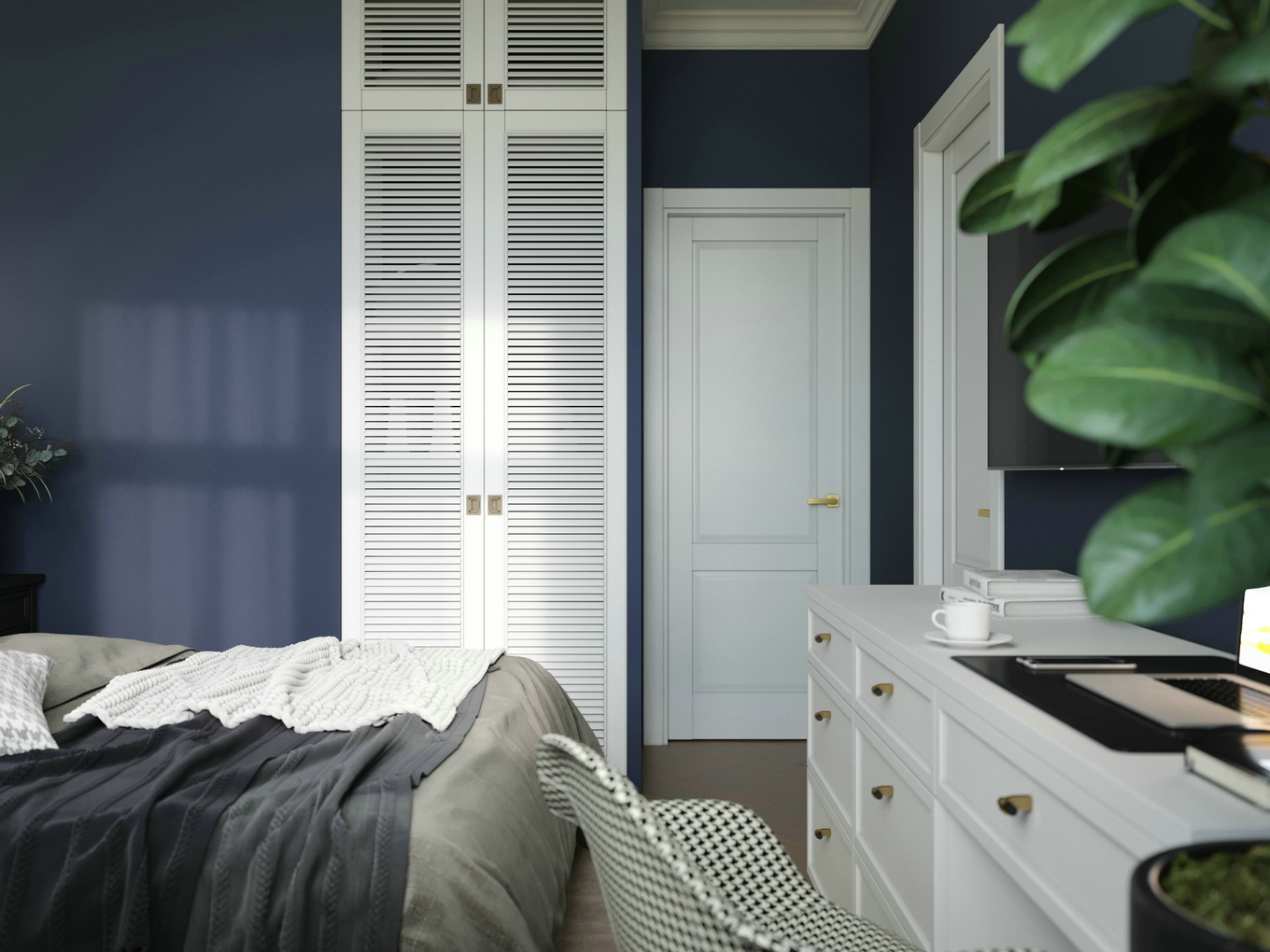 冷色北欧风，理性魅力诠释清新人居-3