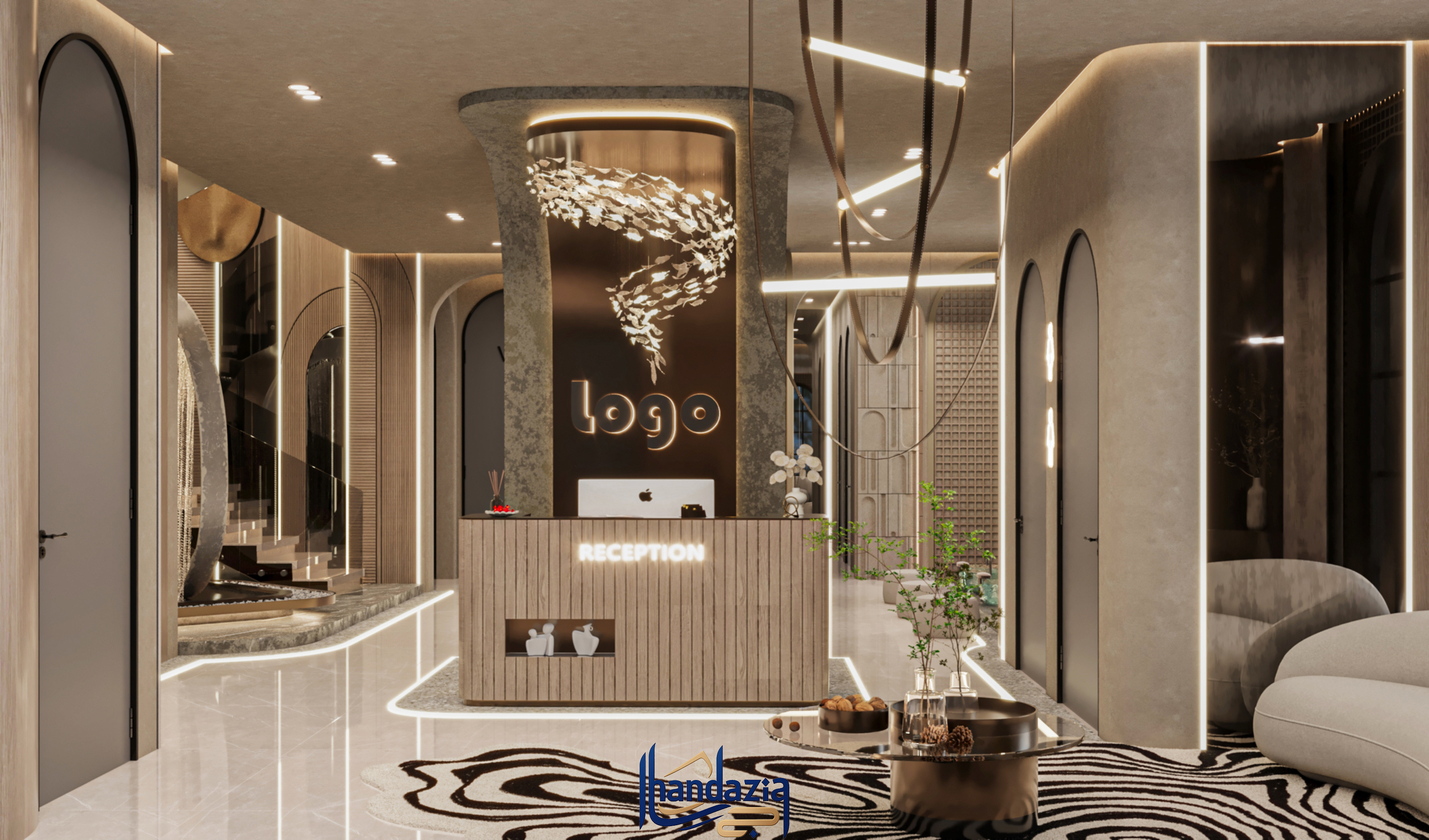 沙特阿拉伯美容中心室内设计丨汉达齐亚集团（HANDAZIA GROUP）-3