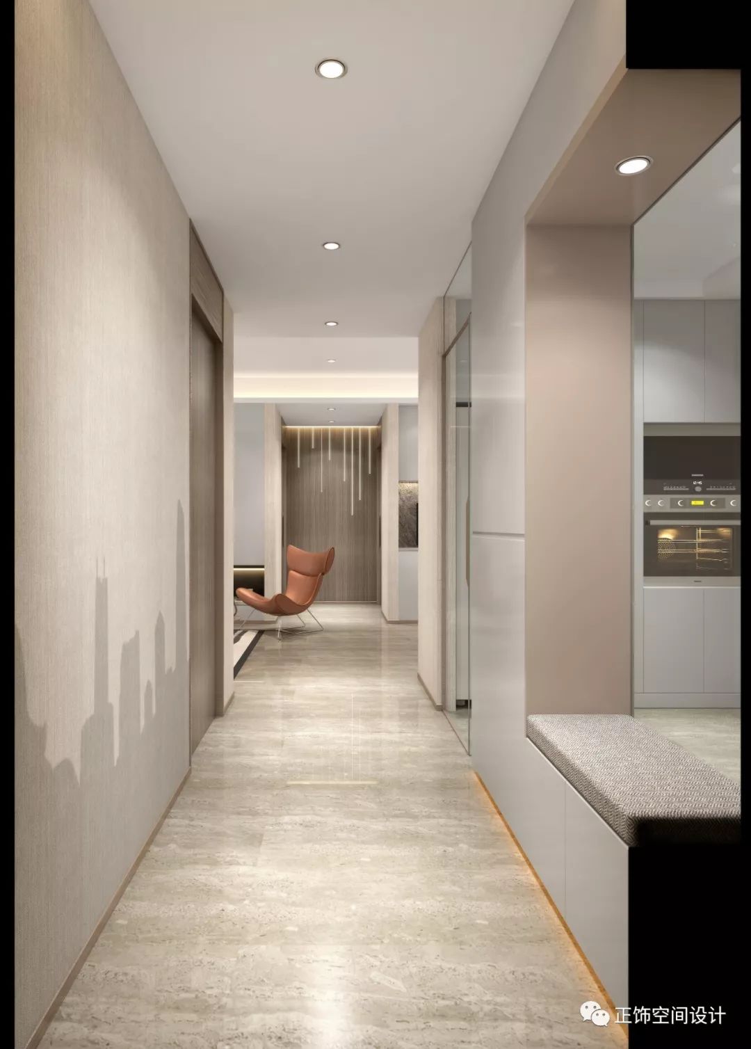 棕榈湾 100 平轻奢四房 | 三代同堂的现代城市生活-26