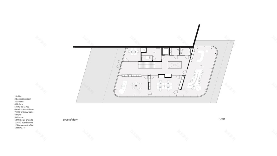 荷兰 VDG 总部大楼,绿色环境中的现代办公空间-43