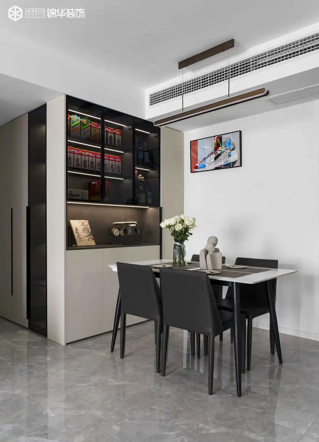 现代简约之家丨江苏锦华装饰-13