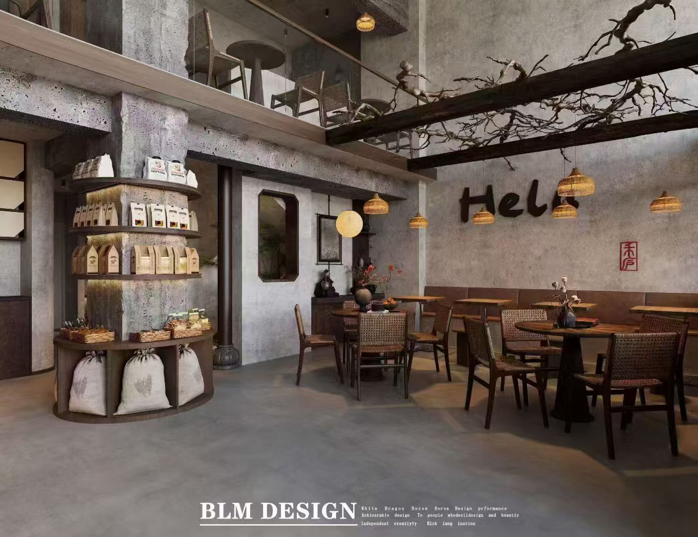 烘焙店-白龙马效果图-3