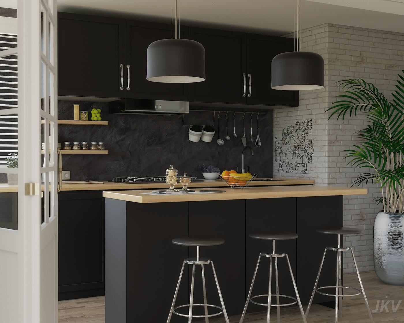 现代简约公寓设计-3