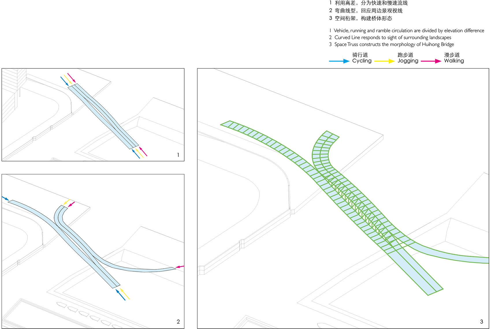 洋泾港步行桥,上海 / 刘宇扬建筑事务所-15