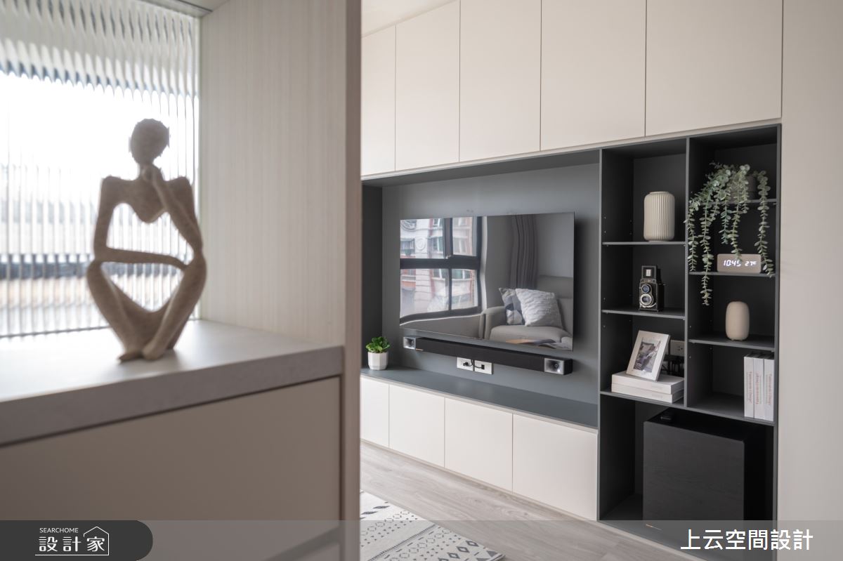 上云·恬悅心居·簡約風·20坪設計案例丨上云空間設計-13