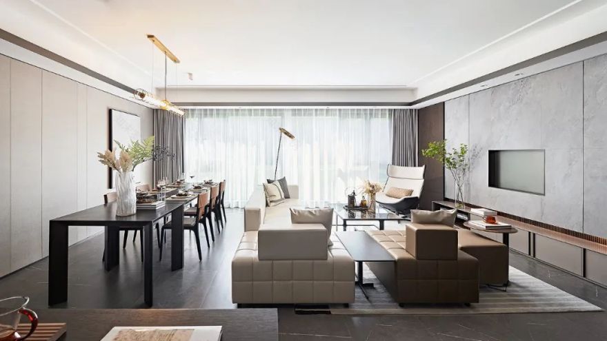 三迪·灞河壹號意式简奢设计丨中国西安丨DESIO大铄设计-53