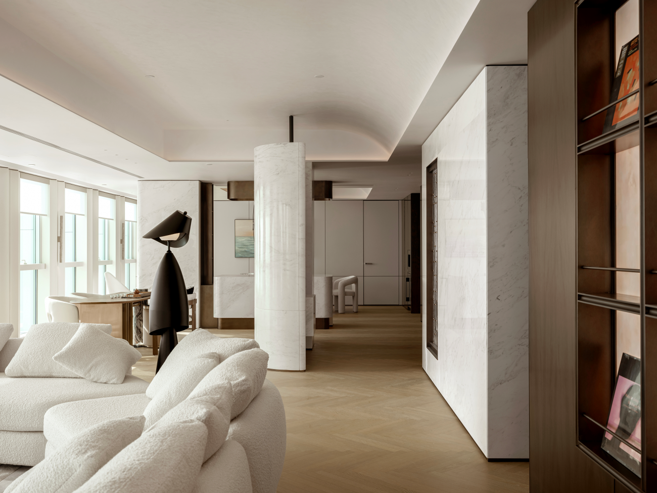 卡地亚天际330㎡大平层丨中国成都丨成都聚美,牛犇建筑空间设计事务所-15