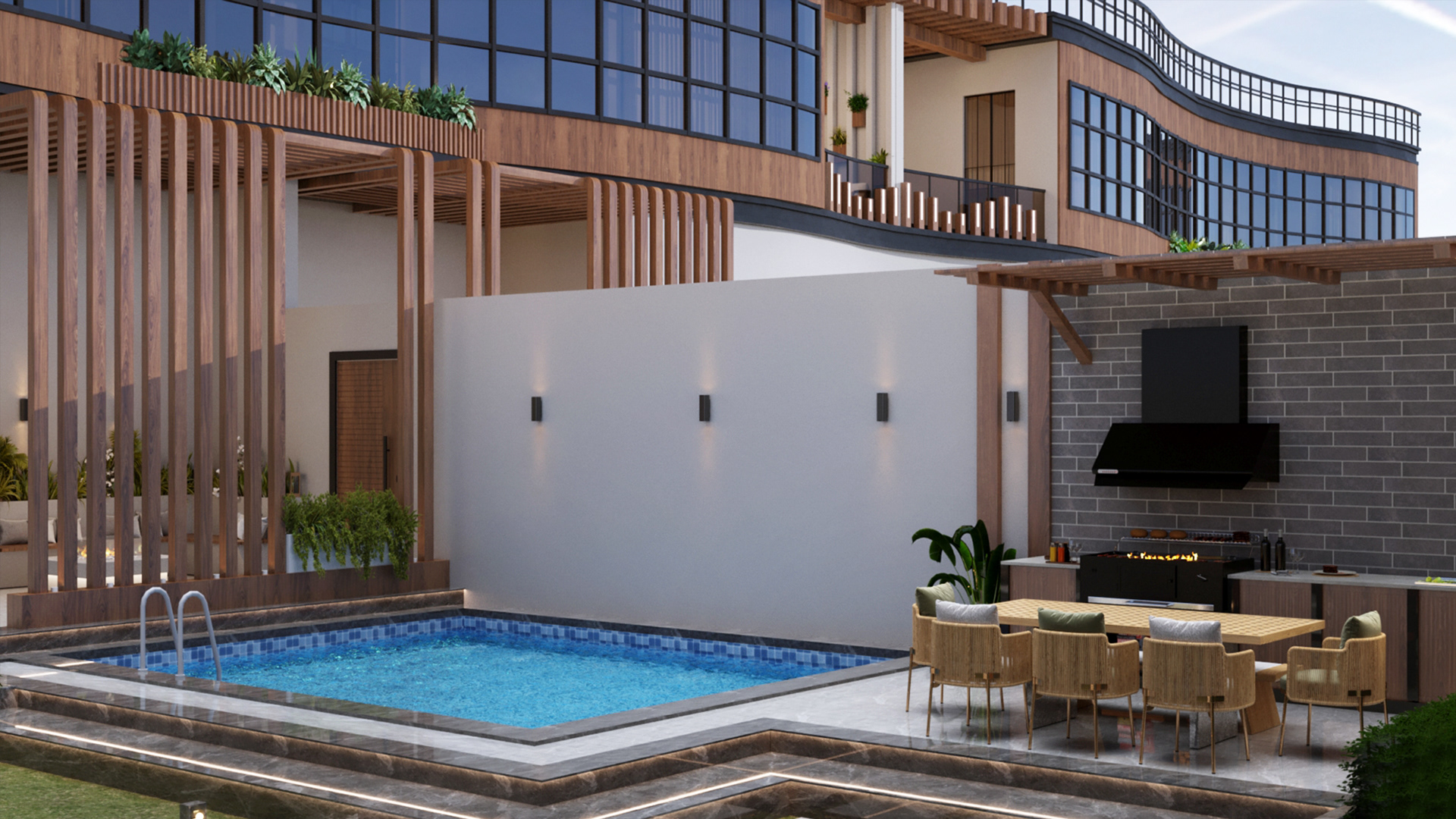 木屋建筑群丨沙特阿拉伯利雅得-24