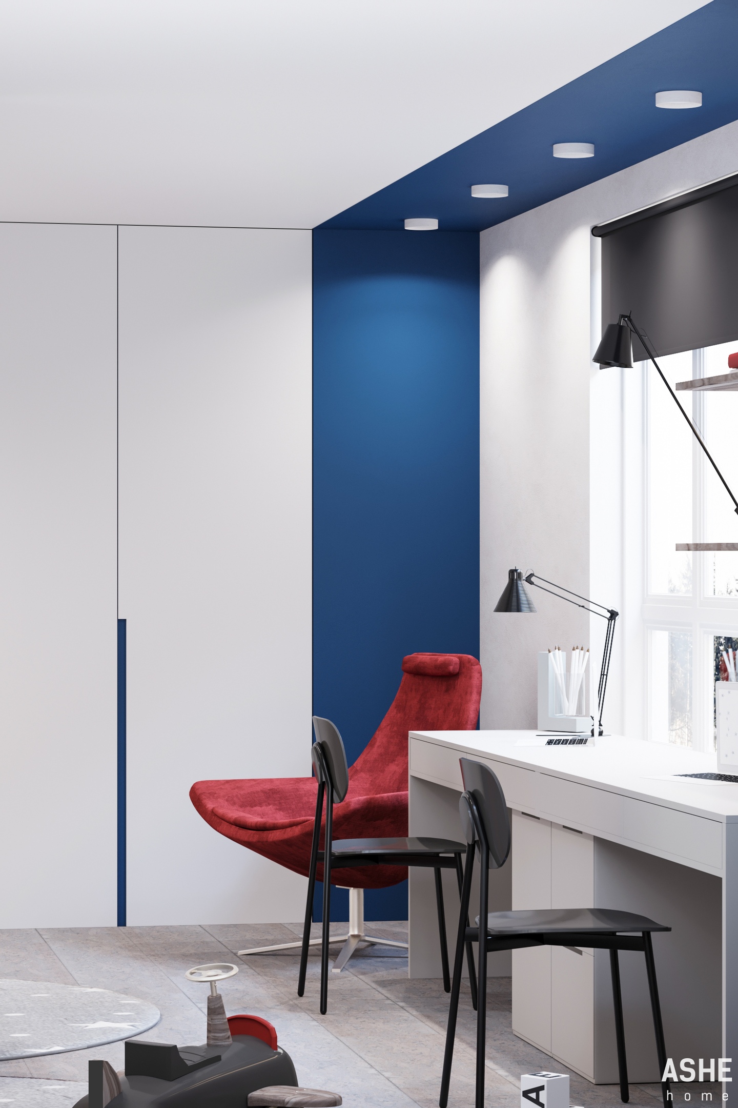 Детская комната для мальчика и девочки ЖК Венский лес-5