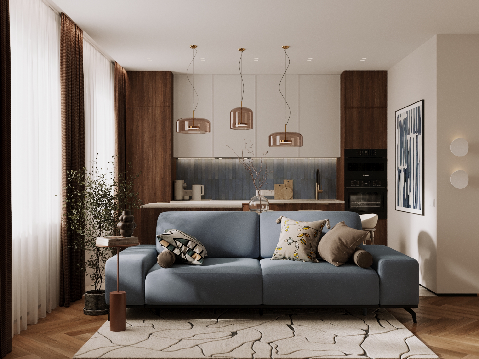 LEVADA 50㎡公寓设计项目-2