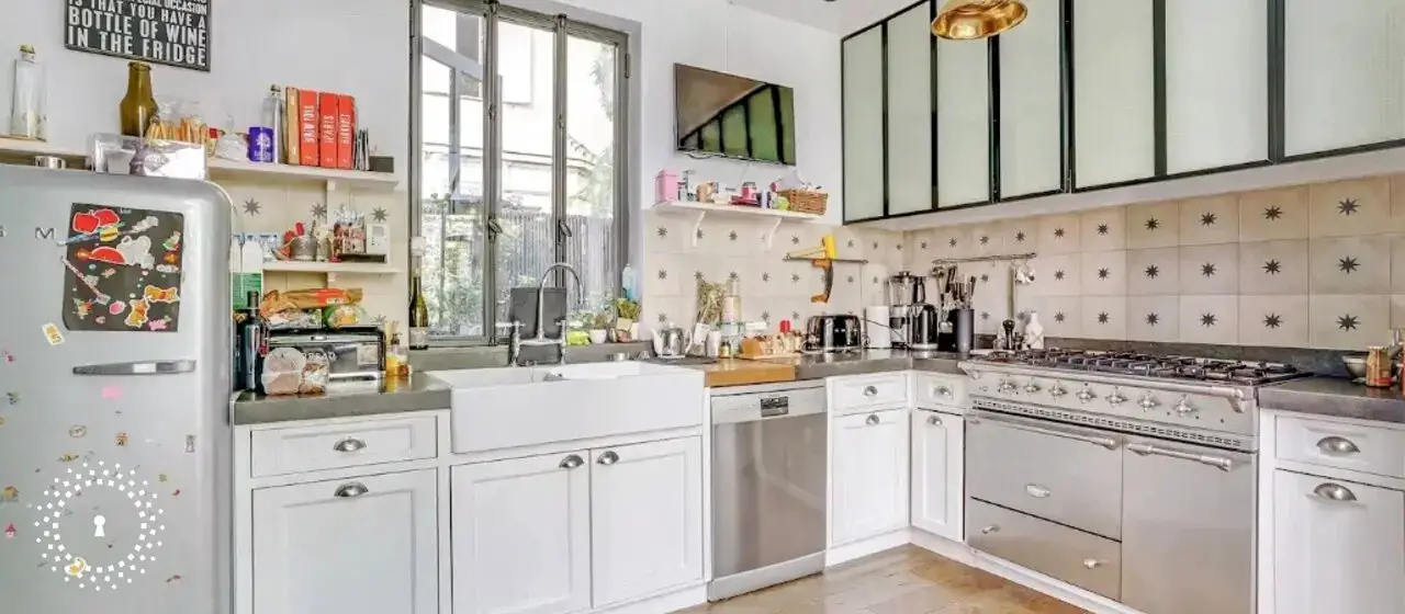 巴黎市区的绿意花园公寓-5