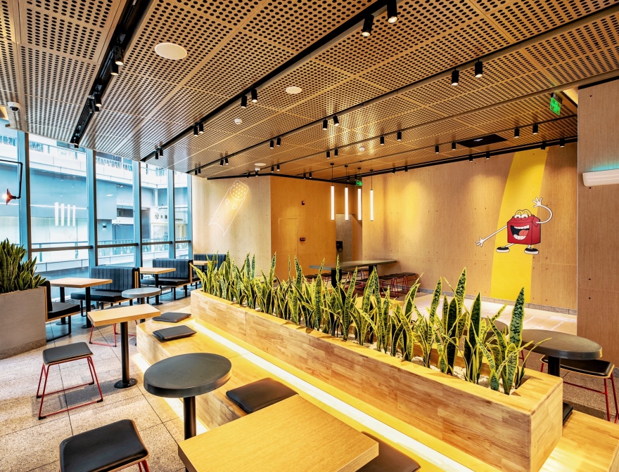 麦当劳长沙铂金岛LEED 零售金奖丨中国长沙-11