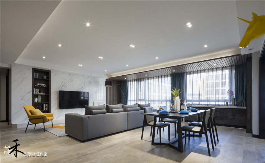 【 谦禾空间设计 】  摩卡时光-53