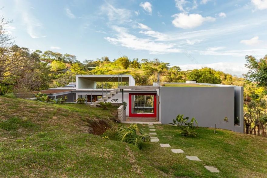 哥斯达黎加山间环保住宅 | 融入自然的现代居所-14