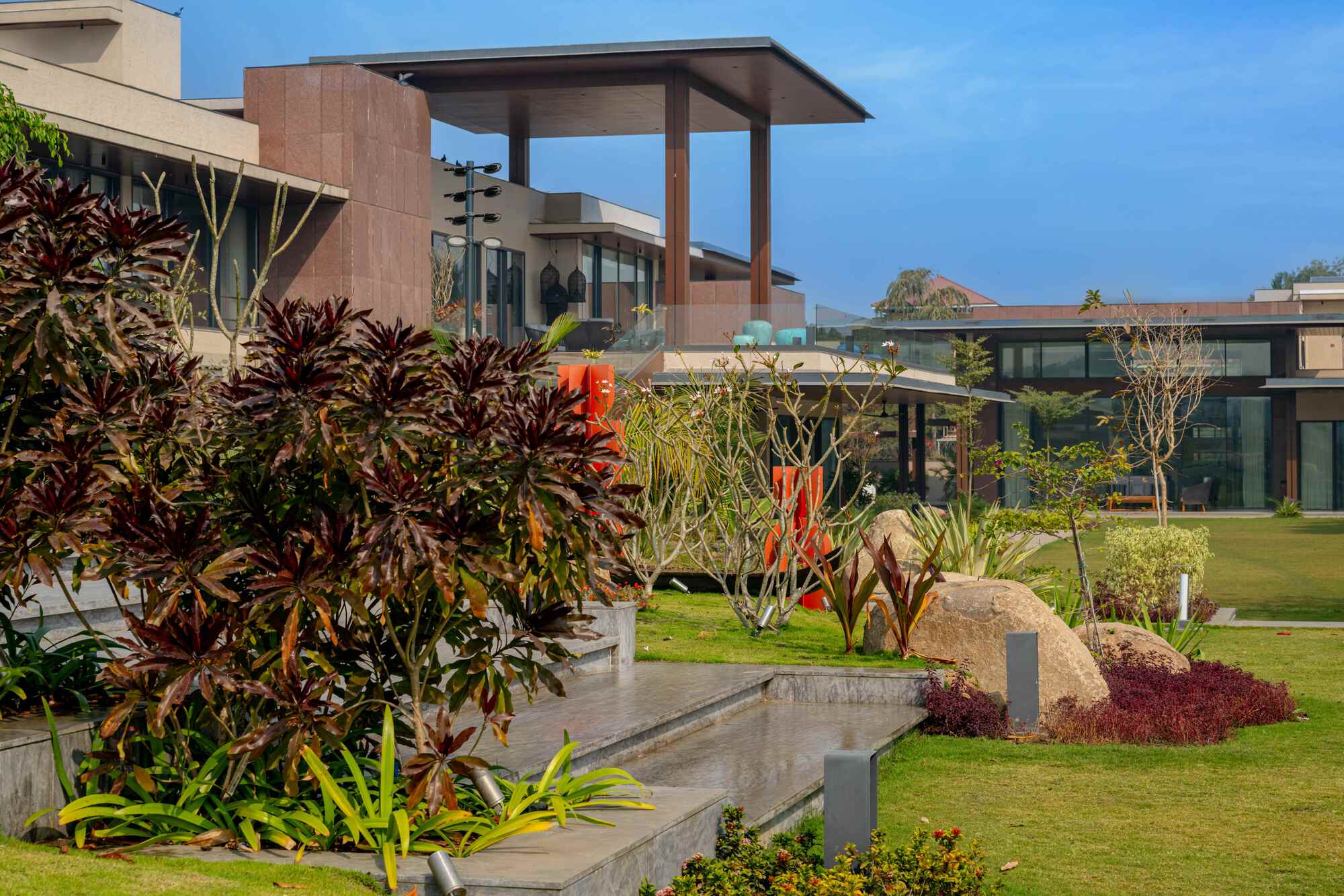 HPA 设计的 Ahmedabad 住宅丨印度丨Hiren Patel Architects-23