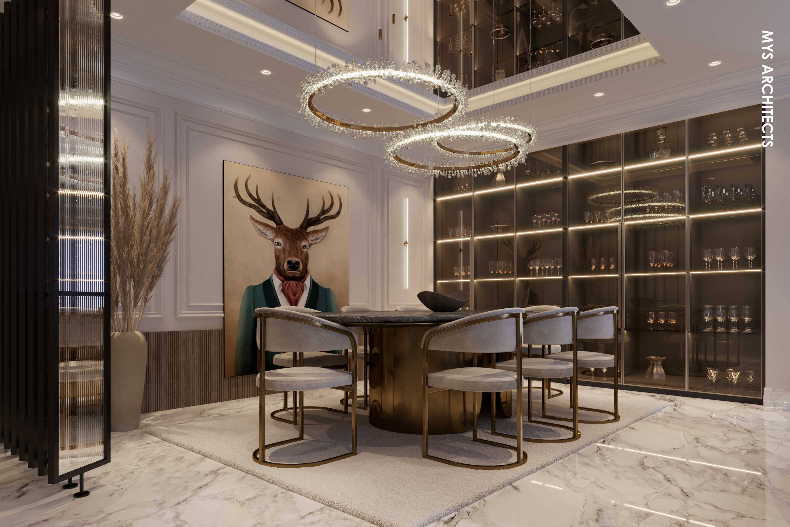 镜面反射度·私人住宅丨EgyptCairo丨MYS Architects-11