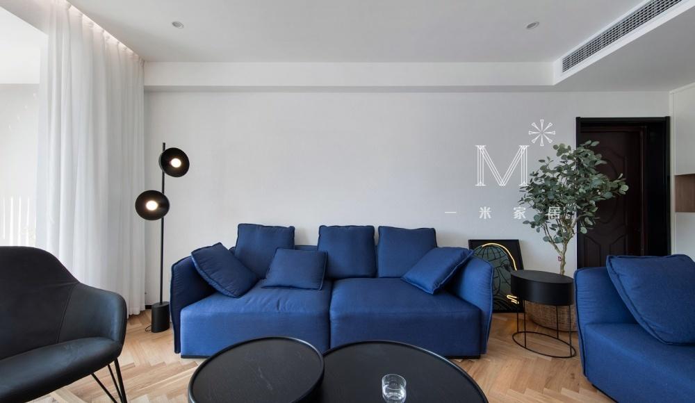 平层丨【一米家居】别居·無所 130㎡现代北欧-1