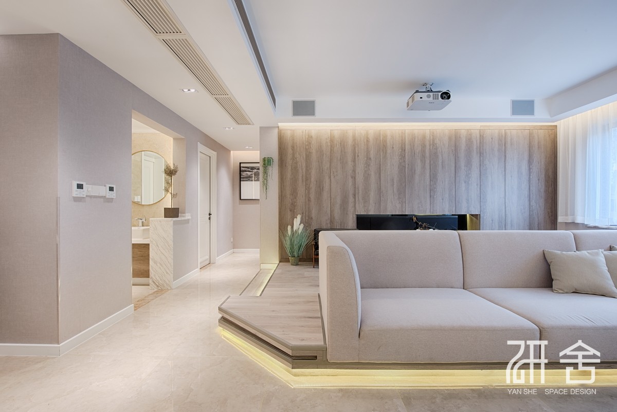 锦绣花城 120㎡清新珥本风设计,打造家庭娱乐休闲空间-24