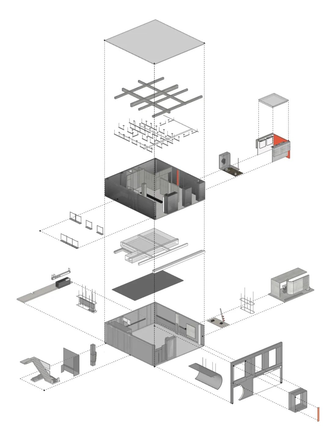 冬·岩SHOWROOM丨中国河南丨河南赤梁空间建筑设计有限公司-29